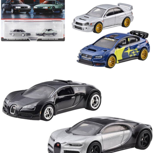 MATTEL HOT WHEELS Auto Englisch Premium Real Riders Set 2pcs 3 Arten von Metall MATTEL HOT WHEELS Auto Englisch Premium Real Riders Set 2pcs 3 Arten von Metall