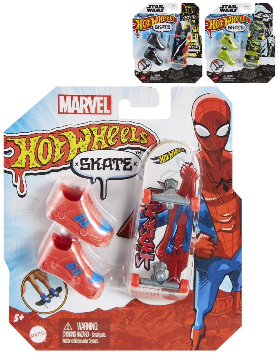 mattel-hot-wheels-fingerboard-tematicky-set-skateboard-boty-ruzne-druhy MATTEL HOT WHEELS Fingerboard Themenset Skateboard + Schuhe verschiedene Typen MATTEL HOT WHEELS Fingerboard Themenset Skateboard + Schuhe verschiedene Typen