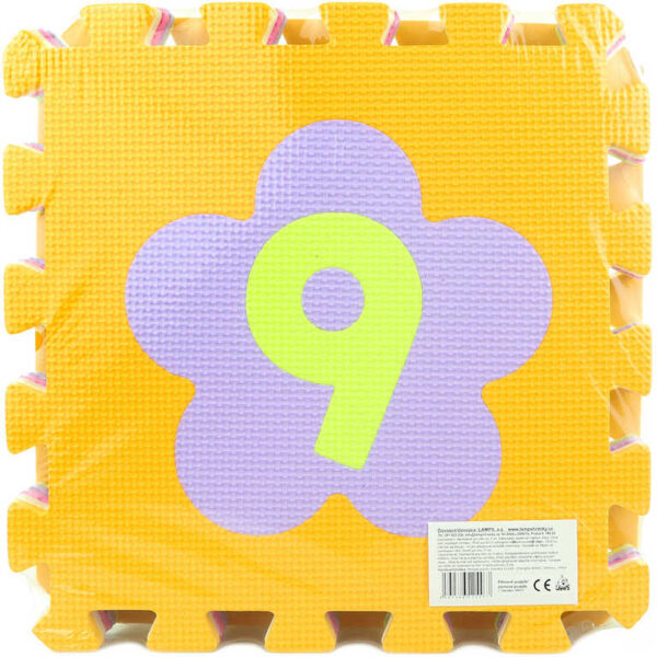Soft blocks Numbers 9pcs foam carpet baby insertable puzzle mat on the floor Soft blocks Numbers 9pcs foam carpet baby insertable puzzle mat on the floor