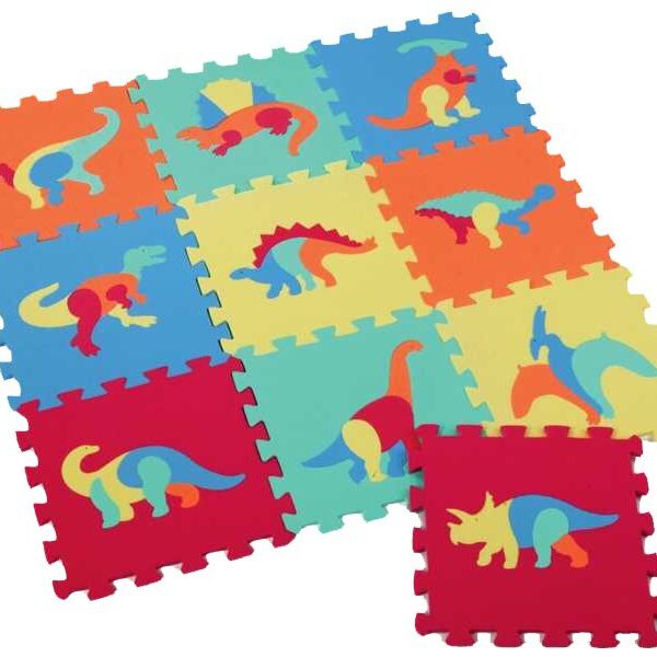 Weiche Blöcke Dinosaurier 10pcs Schaumstoffteppich Baby einlegbare Puzzlematte auf dem Boden Weiche Blöcke Dinosaurier 10pcs Schaumstoffteppich Baby einlegbare Puzzlematte auf dem Boden
