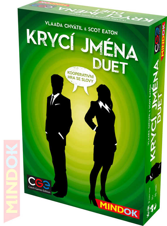 mindok-hra-kryci-jmena-duet MINDOK Spiel Codenames Duet MINDOK Spiel Codenames Duet