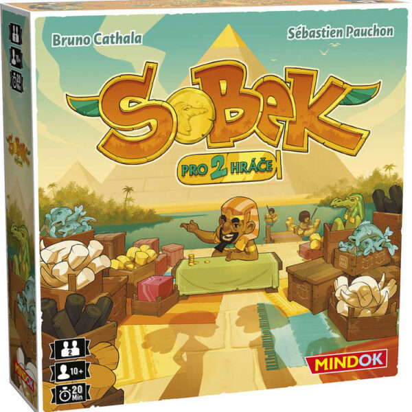 MINDOK Spiel Sobek für 2 Spieler MINDOK Spiel Sobek für 2 Spieler
