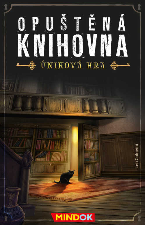 mindok-hra-unikova-opustena-knihovna MINDOK Escape game Abandoned library MINDOK Escape game Abandoned library