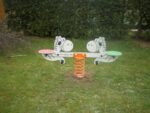 Feder-Doppelschaukel - Zebra 0610 – Bild 2