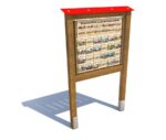 Monkeys Educational Panel Pexeso - Sichere Spielplatzwand – Bild 4