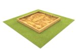 5m Affen Sandkasten Small 2x1