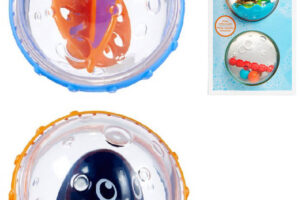 MUNCHKIN Wassertier im Ball Set 2pcs im Wasser für Baby 2 Arten MUNCHKIN Wassertier im Ball Set 2pcs im Wasser für Baby 2 Arten