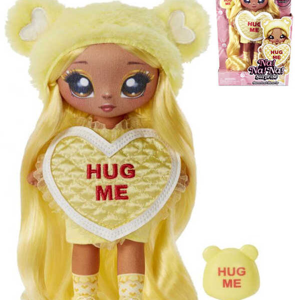 Hier! Na! Na! Überraschung Maria Buttercup Weichkörperpuppe in Liebe Na! Na! Na! Überraschung Maria Butterblume verliebte Weichkörperpuppe