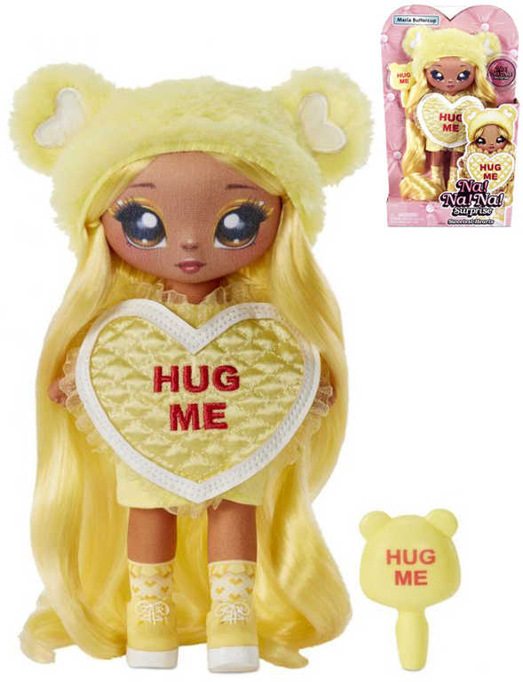 na-na-na-surprise-zamilovana-panenka-maria-buttercup-mekke-telo Hier! Na! Na! Überraschung Maria Buttercup Weichkörperpuppe in Liebe Na! Na! Na! Überraschung Maria Butterblume verliebte Weichkörperpuppe