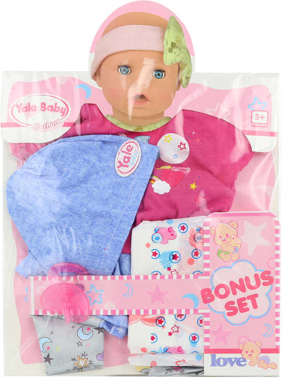 obleceni-pro-panenku-45cm-set-s-plinkami-a-dudlikem Puppenbekleidung 45cm Set mit Windeln und Schnuller Puppenbekleidung 45cm Set mit Windeln und Schnuller