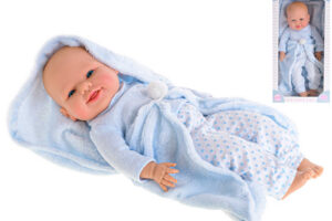Baby Boy Doll 42cm mit Decke und hartem Körper im Karton Baby Boy Doll 42cm mit Decke und hartem Körper im Karton