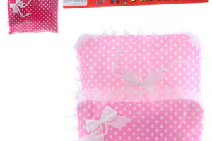 Decke + Kissen mit Spitze Set für Babypuppe Kinderwagen 3 Farben Decke + Kissen mit Spitze Set für Babypuppe Kinderwagen 3 Farben