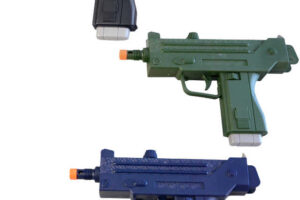 Pistole für Kinder Kunststoff 24cm Revolver mit Batterie Sound 3 Farben Pistole für Kinder Kunststoff 24cm Revolver mit Batterie Sound 3 Farben