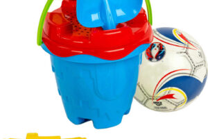 PL Sandeimer Schloss-Set mit Ball und Werkzeugen Kunststoff PL Sandeimer Schloss-Set mit Ball und Werkzeugen Kunststoff