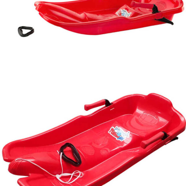 PLASTKON TURBOJET 2 Bremsen 85x42x19cm Rot für Schnee PLASTKON TURBOJET 2 Bremsen 85x42x19cm Rot für Schnee