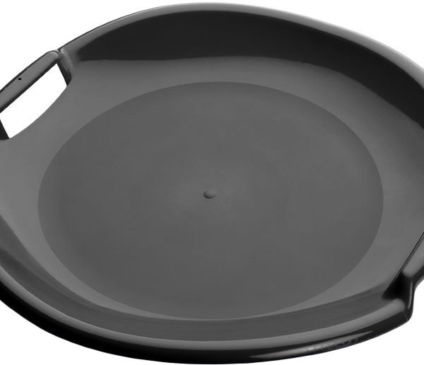 PLASTKON Schlittenteller Tornado 54cm schwarz für Schnee PLASTKON Schlittenteller Tornado 54cm schwarz für Schnee