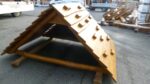 Dacheindeckung aus Akazienholz – Bild 2