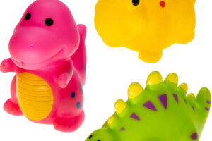 PROFIBABY Baby Dinosaurier-Spritzset 3tlg. für Baby im Badewasser PROFIBABY Baby Dinosaurier-Spritzset 3tlg. für Baby im Badewasser
