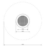 Boden-Trampolin RADO - rund 2 m – Bild 3