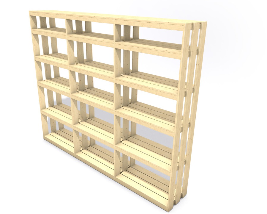 regal-3-dily Holzregal Herold (247