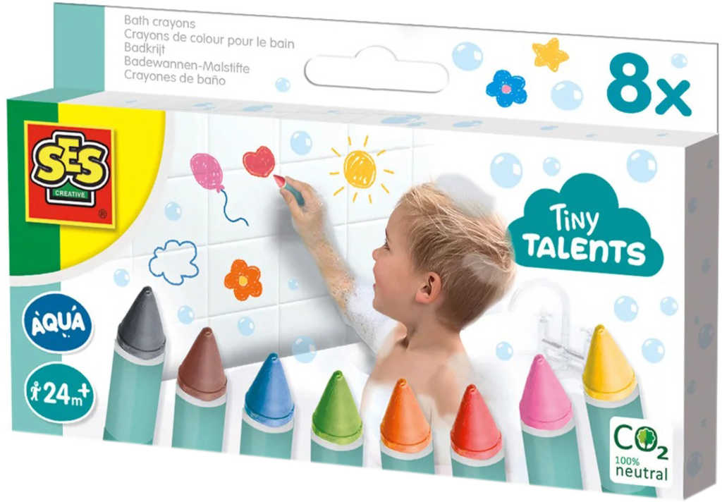 ses-creative-voskovky-baby-8-barev-do-vany-set-8ks-do-vody SES CREATIVE Baby-Wachse 8 Farben für Badeset 8pcs für Wasser SES CREATIVE Baby-Wachse 8 Farben für Badeset 8pcs für Wasser