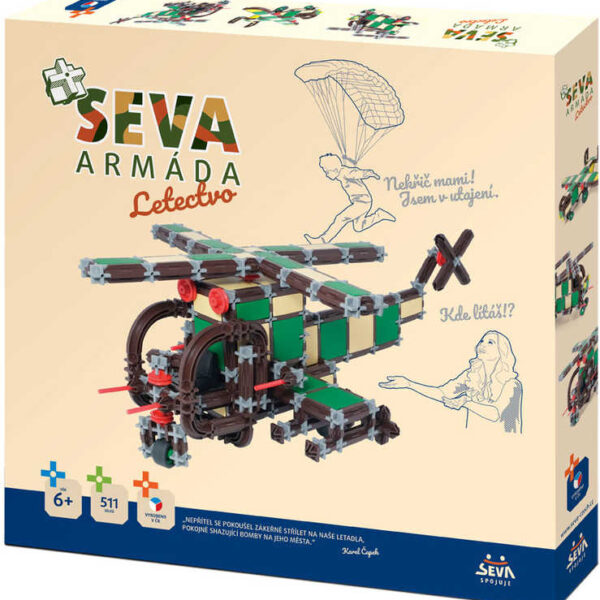 SEVA ARMY Aviation polytechnic BUILDING BOOK 511 pieces SEVA ARMY Aviation polytechnic BUILDING BOOK 511 pieces