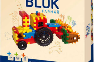 SEVA BLOK Farmer Kunststoffbaukasten 172 Teile im Karton SEVA BLOK Farmer Kunststoffbaukasten 172 Teile im Karton