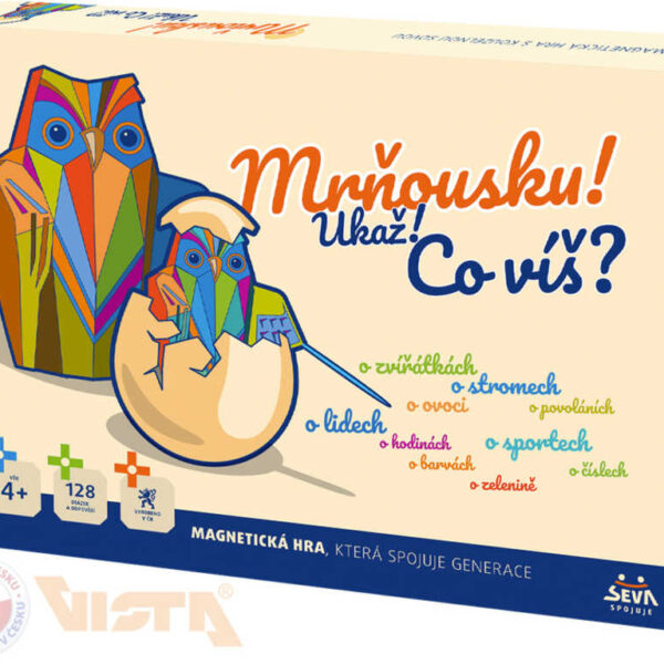 SEVA Magnetisches Wissensspiel Mrňousku! Zeig es mir! Was weißt du? SEVA Magnetisches Wissensspiel Karotte! Zeig es mir! Was weißt du?