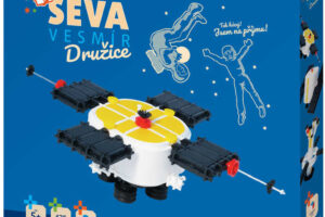 SEVA Weltraum-Satellit Kunststoff-Bausatz 425 Teile SEVA Weltraum-Satellit Kunststoff-Bausatz 425 Teile