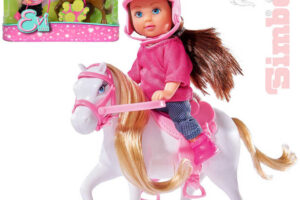 SIMBA Evička Puppen-Set mit Pony 3 Typen SIMBA Evička Puppen-Set mit Pony 3 Typen
