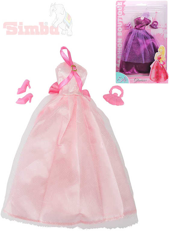 simba-saty-pro-panenku-steffi-love-romantic-world-set-s-kabelkou-a-botickami SIMBA Steffi Love Romantic World Puppenkleid-Set mit Handtasche und Schuhen SIMBA Steffi Love Romantic World Puppenkleid-Set mit Handtasche und Schuhen
