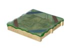 Sandnetz gegen Katzen 130x130cm – Bild 2