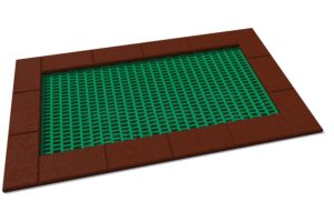 Bodentrampolin ORTA - rechteckig 1