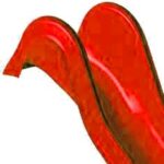 Laminatrutsche 2 m - rot - 0