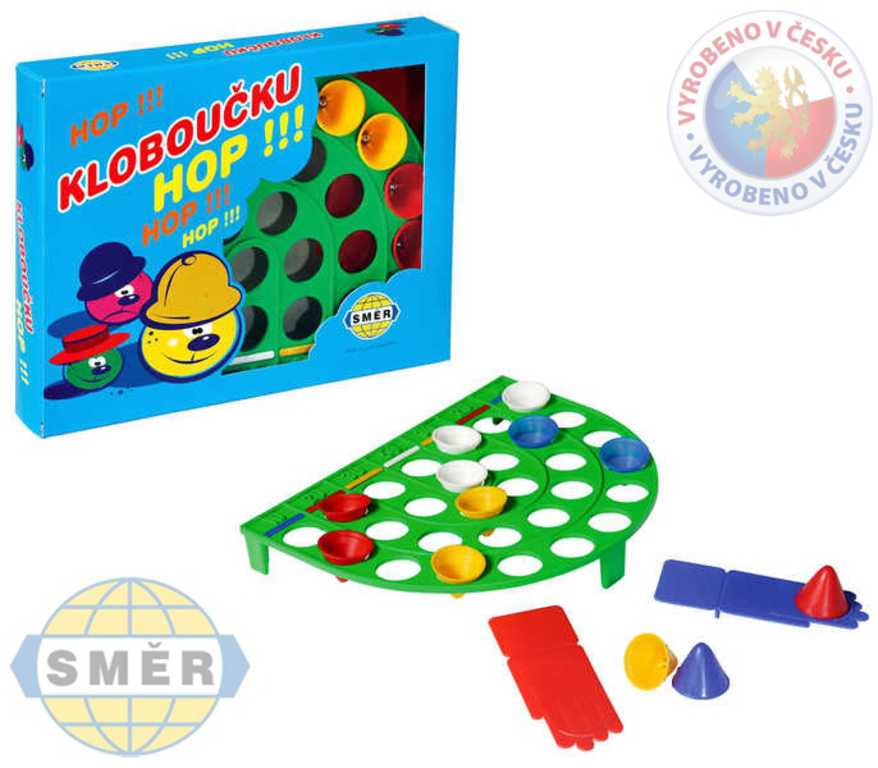 smer-hra-kloboucku-hop-3-barvy DIRECTION Game Hat Hop 3 Farben DIRECTION Game Hat Hop 3 Farben
