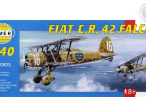 SMĚR Modellflugzeug Fiat CR 42 1:40 (Bausatz Flugzeug) SMĚR Modellflugzeug Fiat CR 42 1:40 (Bausatz Flugzeug)
