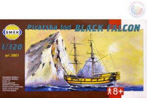 SMIR Modellschiff Black Falcon 1:120 (Bausatz Schiff) SMIR Modellschiff Black Falcon 1:120 (Bausatz Schiff)