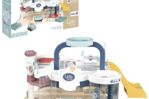 SMOBY Little Smoby Multigarage Babyspielset mit Lift und Auto Kunststoff SMOBY Little Smoby Multigarage Babyspielset mit Lift und Auto Kunststoff