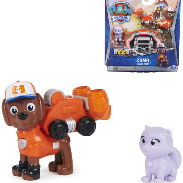 SPIN MASTER Paw Patrol Big Truck Pups Zuma Set 2 Figuren mit Zubehör SPIN MASTER Paw Patrol Big Truck Pups Zuma Set 2 Figuren mit Zubehör