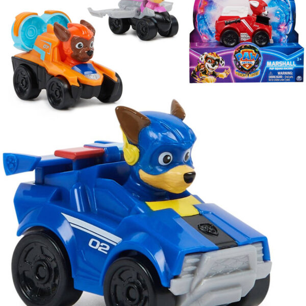 SPIN MASTER Tlapková Patrola ve velkofilmu set mini car with figure 6 types SPIN MASTER Tlapková Patrola ve velkofilmu set mini car with figure 6 types