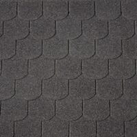 Dachschindel BOBROVKA 12m2 schwarz Dachschindel BOBROVKA 12m2 schwarz