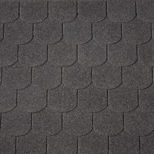 Dachschindel BOBROVKA 21m2 schwarz Dachschindel BOBROVKA 21m2 schwarz