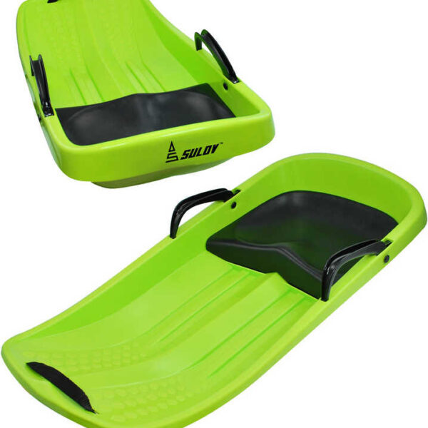 SULOV Extreme Bobsleighs für Kinder Champion hellgrün mit Sitz und Gurt SULOV Extreme Bobsleighs für Kinder Champion hellgrün mit Sitz und Gurt