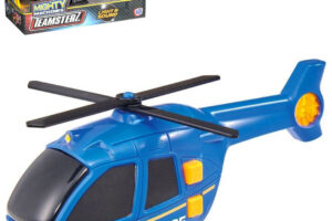 Teamsterz Helicopter Blau Batteriebetriebener Hubschrauber Polizei Plastik Licht Sound Teamsterz Helicopter Blau Batteriebetriebener Hubschrauber Polizei Plastik Licht Sound