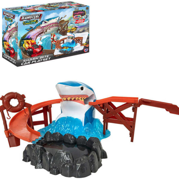 Teamsterz Spielset Actionbahn Hai mit Auto