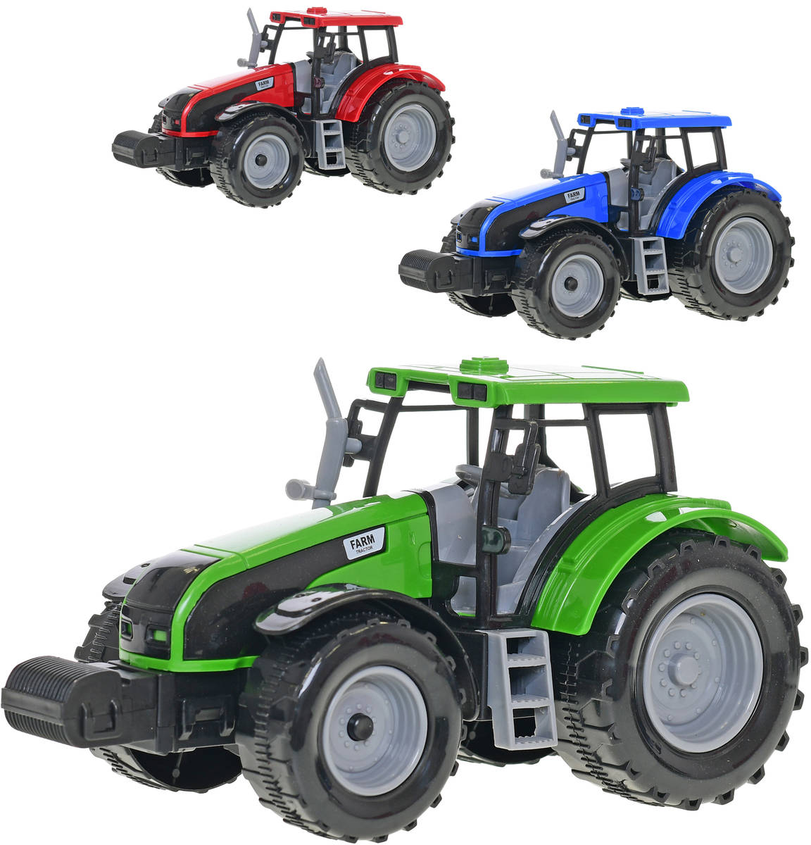 traktor-plastovy-20cm-zemedelsky-stroj-na-setrvacnik-3-barvy Traktor Kunststoff 20cm Landmaschine auf Schwungrad 3 Farben Traktor Kunststoff 20cm Landmaschine auf Schwungrad 3 Farben