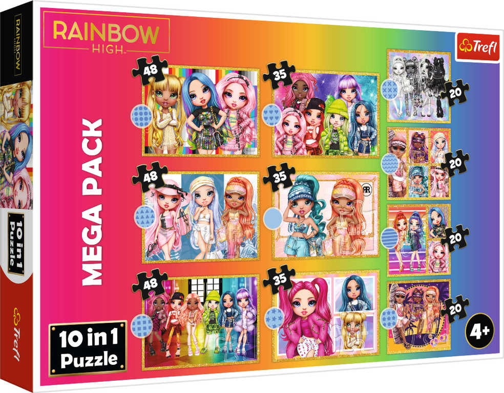 trefl-puzzle-rainbow-high-10v1-skladacka-200-dilku TREFL PUZZLE Rainbow High 10in1 puzzle 200 Teile TREFL PUZZLE Rainbow High 10in1 puzzle 200 Teile