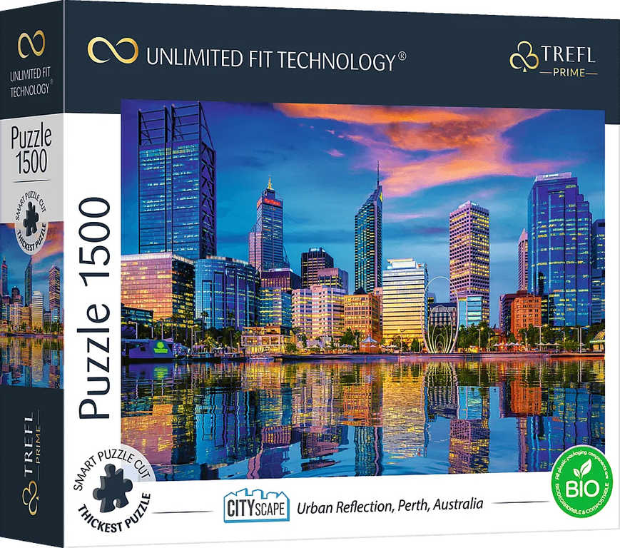 trefl-puzzle-uft-premiove-odraz-mesta-perth-85x85cm-1500-dilku-skladacka TREFL PUZZLE UFT Premium City Reflection Perth 85x85cm 1500 Teile Puzzle TREFL PUZZLE UFT Premium City Reflection Perth 85x85cm 1500 Teile Puzzle