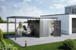 Biohort Seitendach für HighLine H2, silbermetallic – Bild 3