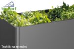 Biohort Hochbeetkasten 2 x 1 grau quarzmetallic – Bild 4